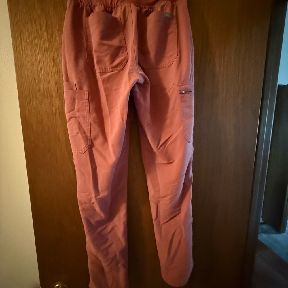 Figs Women's Pink Straight Leg Pants